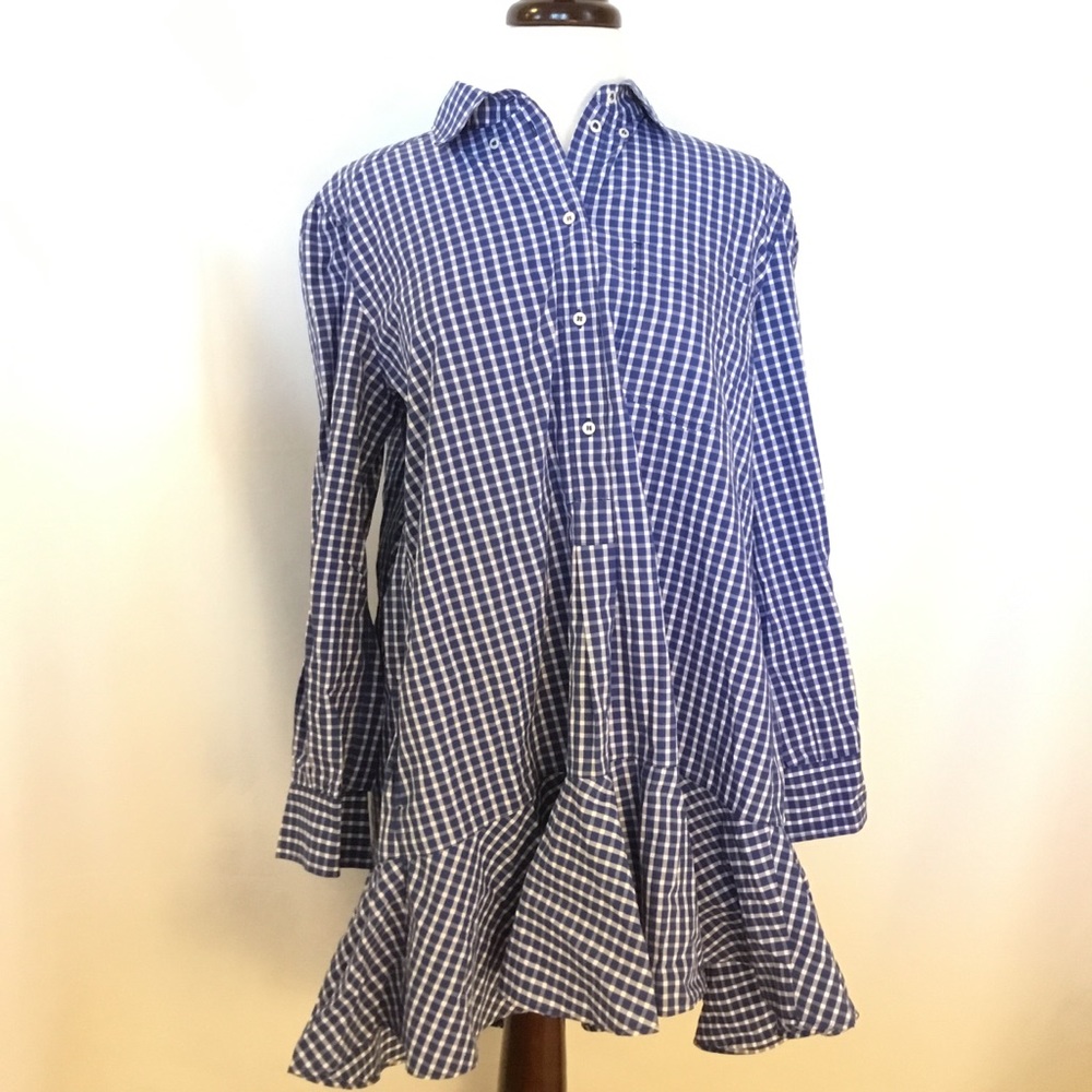 ISABEL MARANT girly, flowy checkered tunic